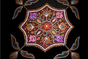 آشنایی با فرهنگ و سوزن دوزی زرتشتی 