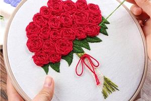 انواع ابریشم دوزی