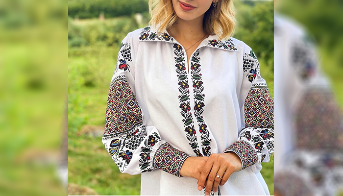 شومیز سوزن دوزی