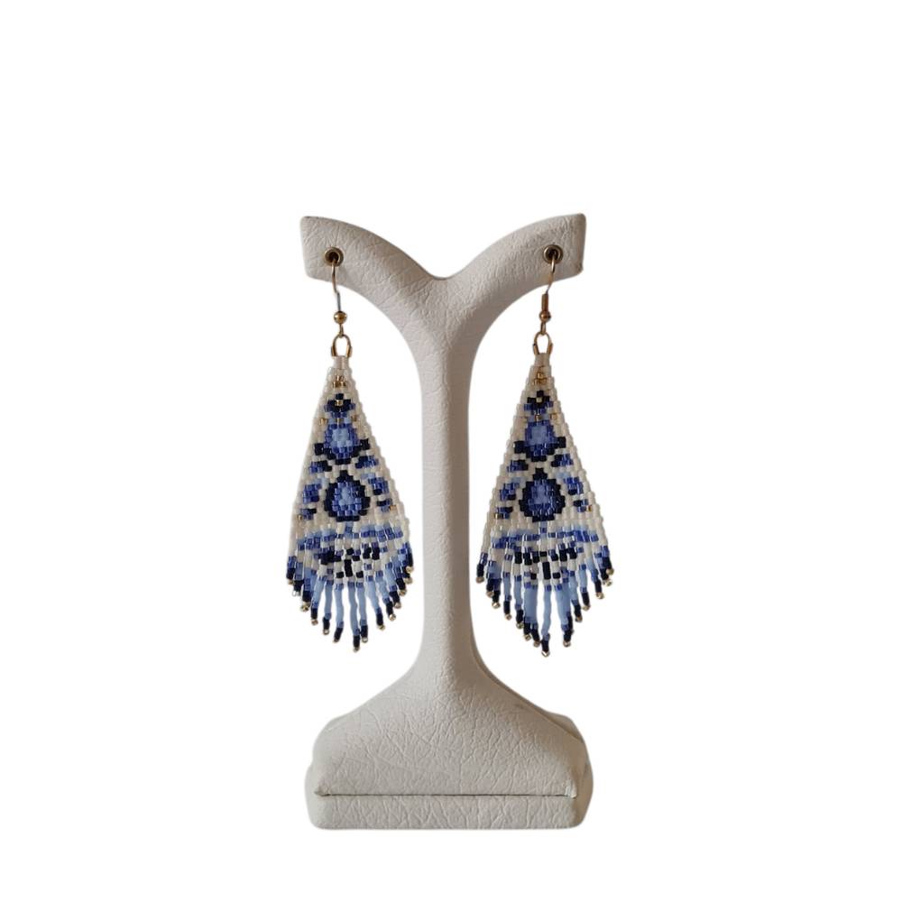 گوشواره منجوق بافت